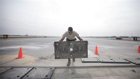 Civil Engineers Team Up To Repair Runway