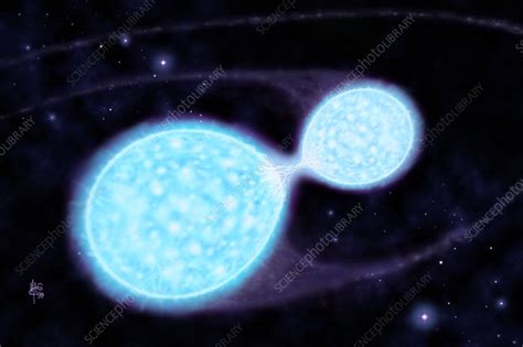 Binary Neutron Star Stock Image R670 0099 Science Photo Library