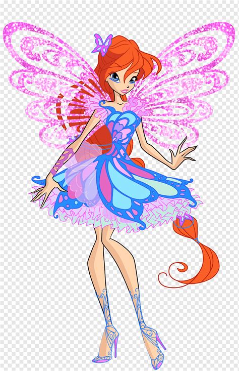 Bloom Flora Tecna Butterflix Winx Club Season 7 Sparkle Fashion