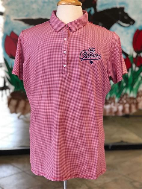 Texas Classic Gingham Polo