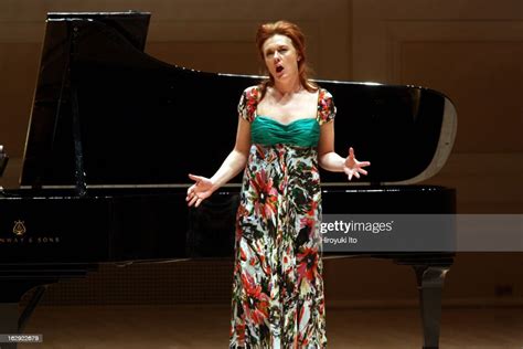 The Mezzo Soprano Magdalena Kozena And The Pianist Yefim Bronfman