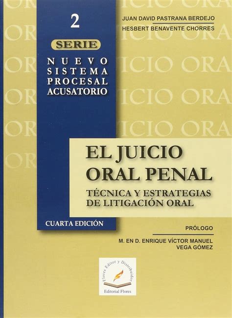 El Juicio Oral Penal Tecnica Y Estrategias De Litigacion Oral Amazon