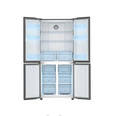 Shiny Glass Haier Hrb Sg Litres Inverter French Door