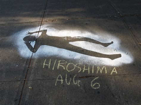 Hiroshima Victims Shadows