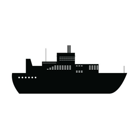 Design Png E Svg De Silhueta De Navio Transatl Ntico Para Camisetas