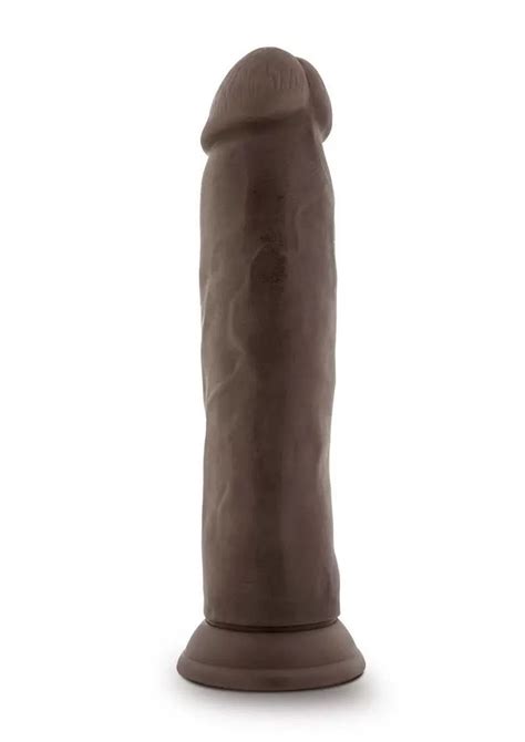 Dr Skin Plus Thick Posable Dildo With Balls And Suction Cup In