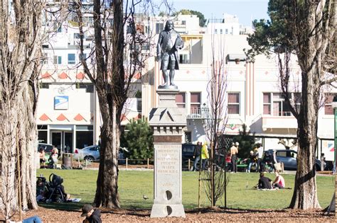 The story behind what’s hidden beneath the Ben Franklin Statue in SF's ...