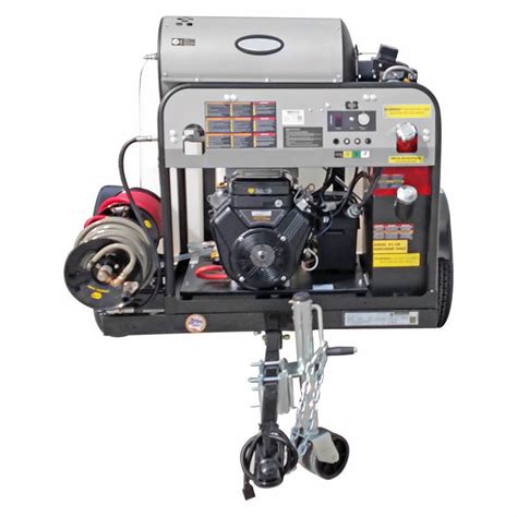 Hot Water Pressure Washer Trailer System | Specs, Prices