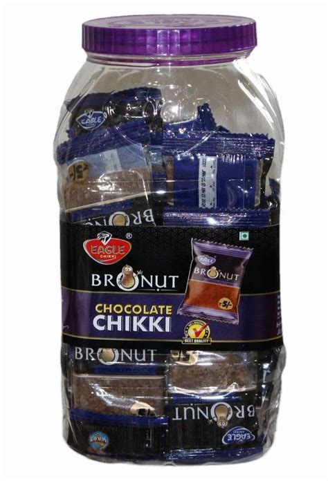 Eagle Bronut Chocolate Chikki 6 Months Packaging Size 50 Pieces At