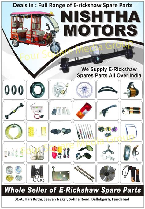 E Rickshaw Spare Parts Manufacturers In India Reviewmotors Co