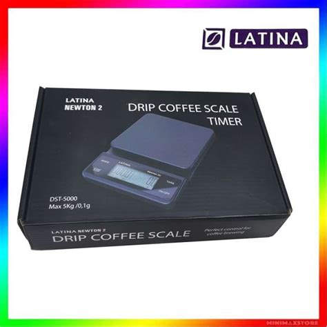 Promo Latina Newton Kg Coffee Scale Battery Timbangan Kopi Aaa Baterai Diskon Di Seller