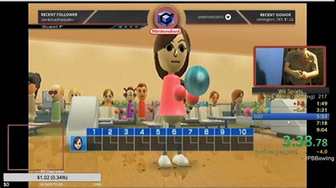 Wii Sports Bowling Pro Status Speedrun In Youtube