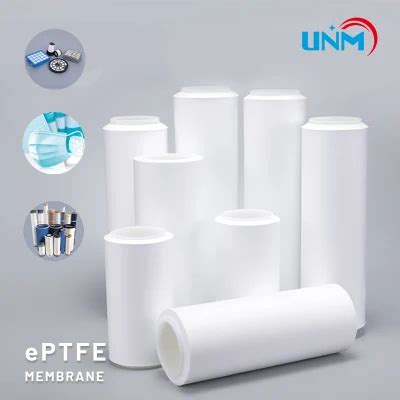 UNM Microporous PTFE Bacteria Intercept Film Factory EPTFE Roll Bubble