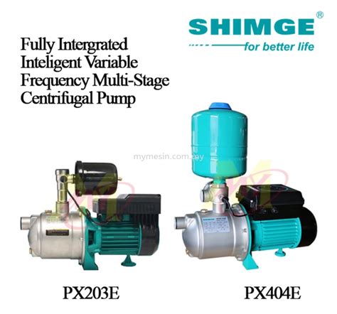 Shimge Px E Fully Intergrated Inteligent Variable Frequency Multi Stage Centrifugal Pump