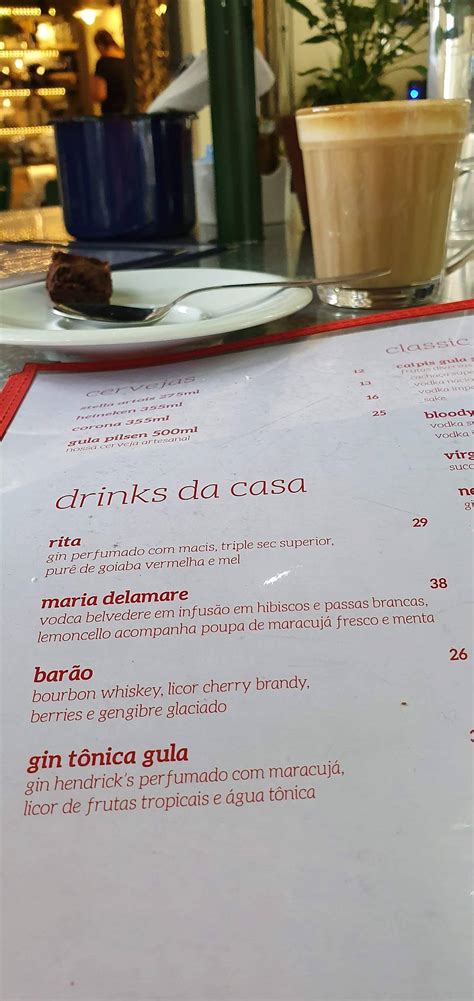 Menu em Gula Gula Restaurante São Paulo