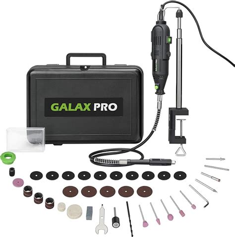 GALAX PRO Outil Rotatif Électrique 135W Mini Rotatif avec 6 Vitesses