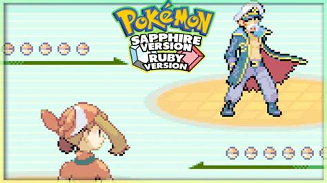 Battle Vs Elite Four Drake Pokemon Ruby And Sapphire Youtube