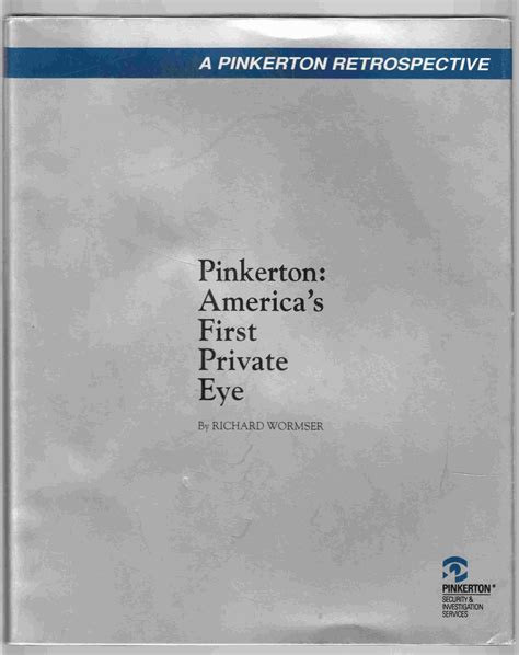 Allan Pinkerton Americas First Private Eye By Wormser Richard Very