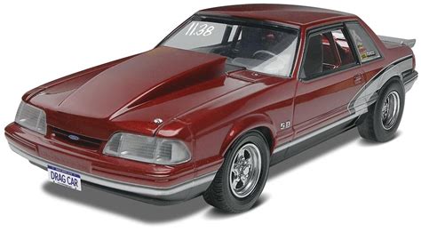 Buy Revell 85 4195 90 Ford Mustang LX 5 0 Drage Racer Model Car Kit 1