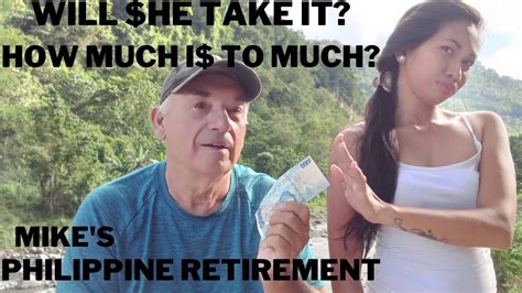giving money   philippine girl friend