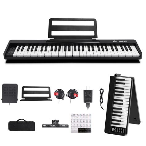 Snapklik Cossain Folding Piano Key Keyboard