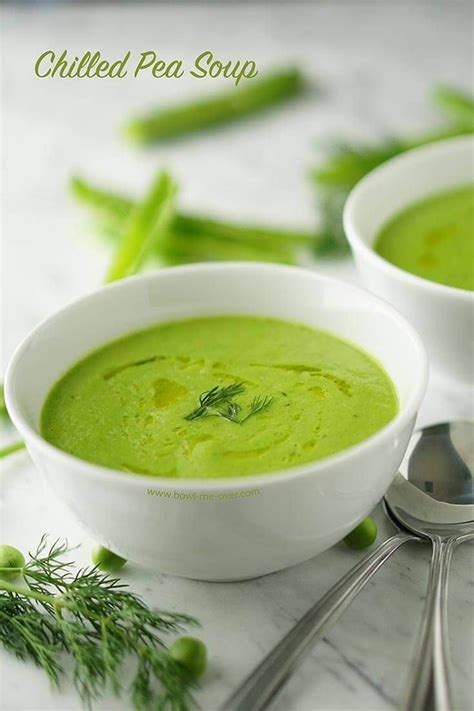 Chilled Green Pea Soup Recipe