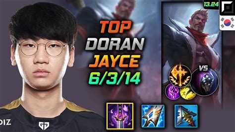 Jayce Top Build Doran Youmuu S Ghostblade Conqueror Lol Kr