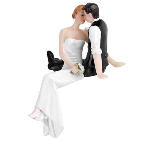 Keenso Topper De G Teau De Mariage Figurine Couple Mariage Mari E Mari