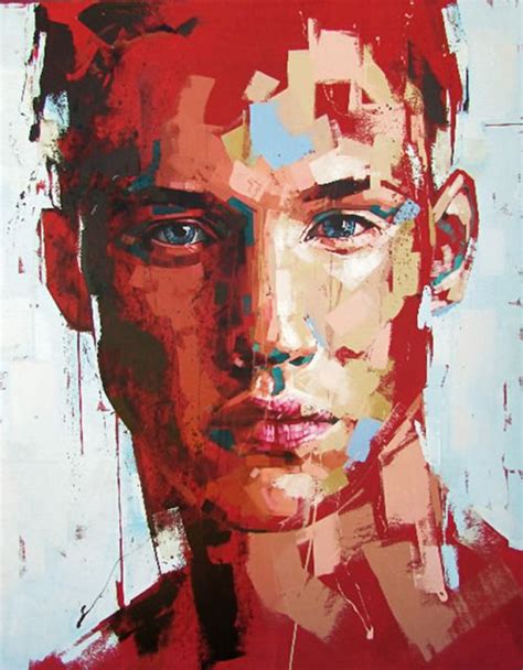 DE HOMBRES Portrait Art Jimmy Law Portrait Painting