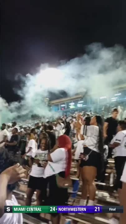 The Miami Central Rockets Defeat The Northwestern Bulls To