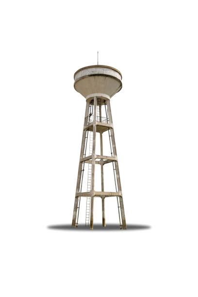 Old Concrete Water Tower Tank Stock Photos Pictures And Royalty Free