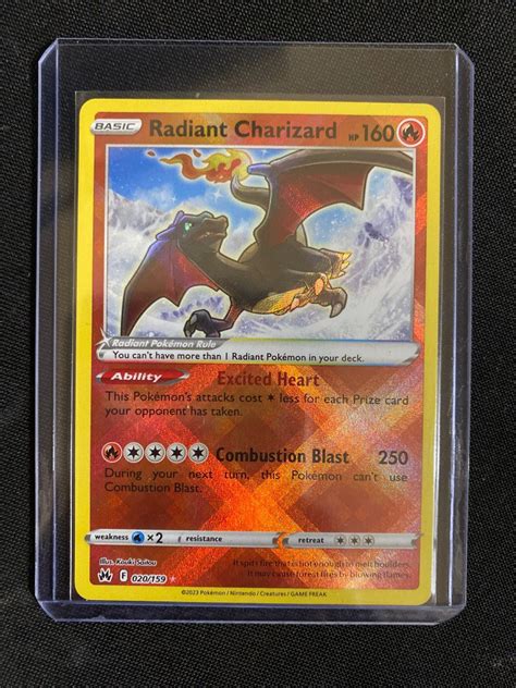 7 Radiant Charizard Hobbies Toys Toys Games On Carousell