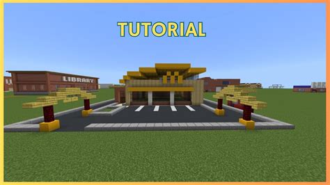 Minecraft Tutorial How To Make Mcdonald S Refresh Series Youtube