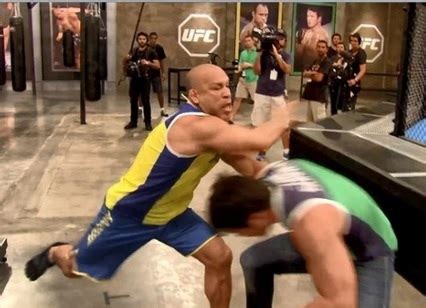 Vitor Belfort The Fight Between Wanderlei Silva And Chael Sonnen