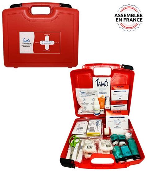 Trousse de Secours Urgence 8 à 12 personnes Tamô