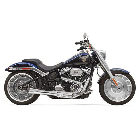 Bassani Chrome Road Rage Exhaust For 2018 Harley Softail Breakout And