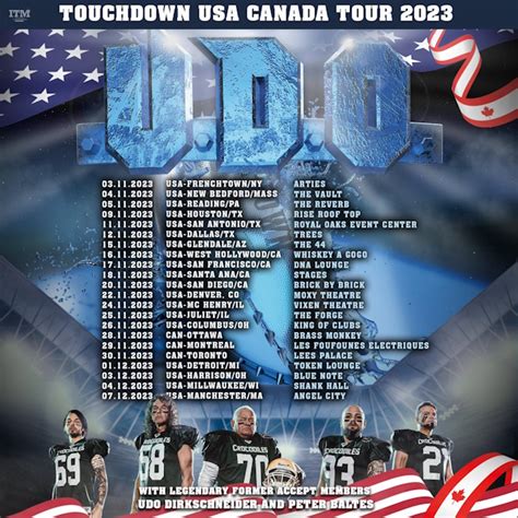 U.D.O. Announces Fall 2023 North American Tour - BLABBERMOUTH.NET