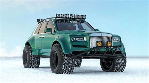 This Is What The Rolls-Royce Cullinan Could Look Like As An Arctic ...