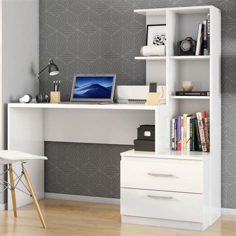 Mesa Para Computador Estudos Escrivaninha Escritorio Quarto Home Office