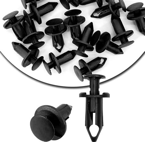 Amazon Gistilli Pcs Nylon Fender Fastener Rivet Push Clips