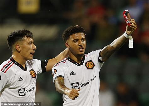 Man United Boss Erik Ten Hag Tells Jadon Sancho To Show Much More