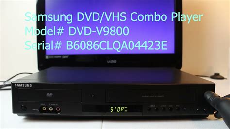 Samsung Dvd V Dvd Vhs Combo Player Serial B Clqa E