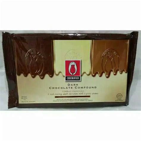 Jual Coklat Tulip Dark Chocolate Compound Kg Cokelat Batang Dcc Kg