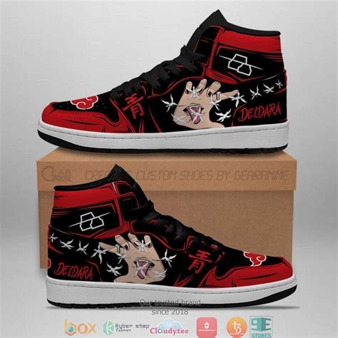 HOT AKT Deidara Hand Skill Costume Anime Air Jordan High Top Sneakers