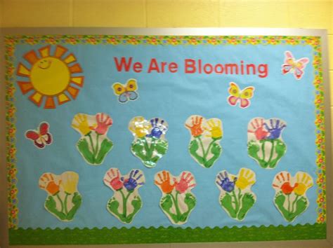 My Spring Bulletin Board Super Cute And Colorful Preschool Bulletin