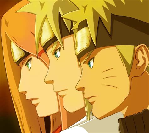 Meilleurs Images Du Manga Naruto Minato Kushina Et Naruto