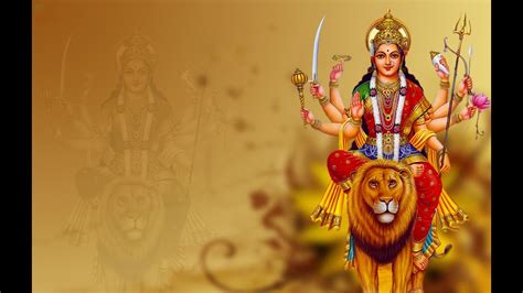 Shri Durga Sapta Shloki With Lyrics Sanskritenglish Durga Saptashati Youtube