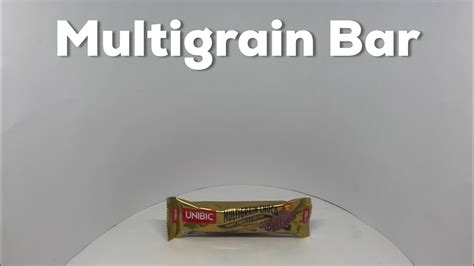 Unibic Multigrain Choco Bar YouTube