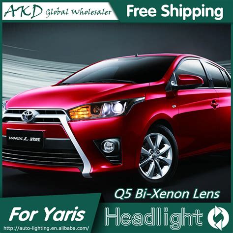 Akd Car Styling For Toyota Yaris Headlights New Yaris Led