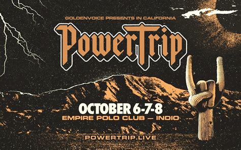 Power Trip Metal Festival Slated For October Coachella Valley Weekly